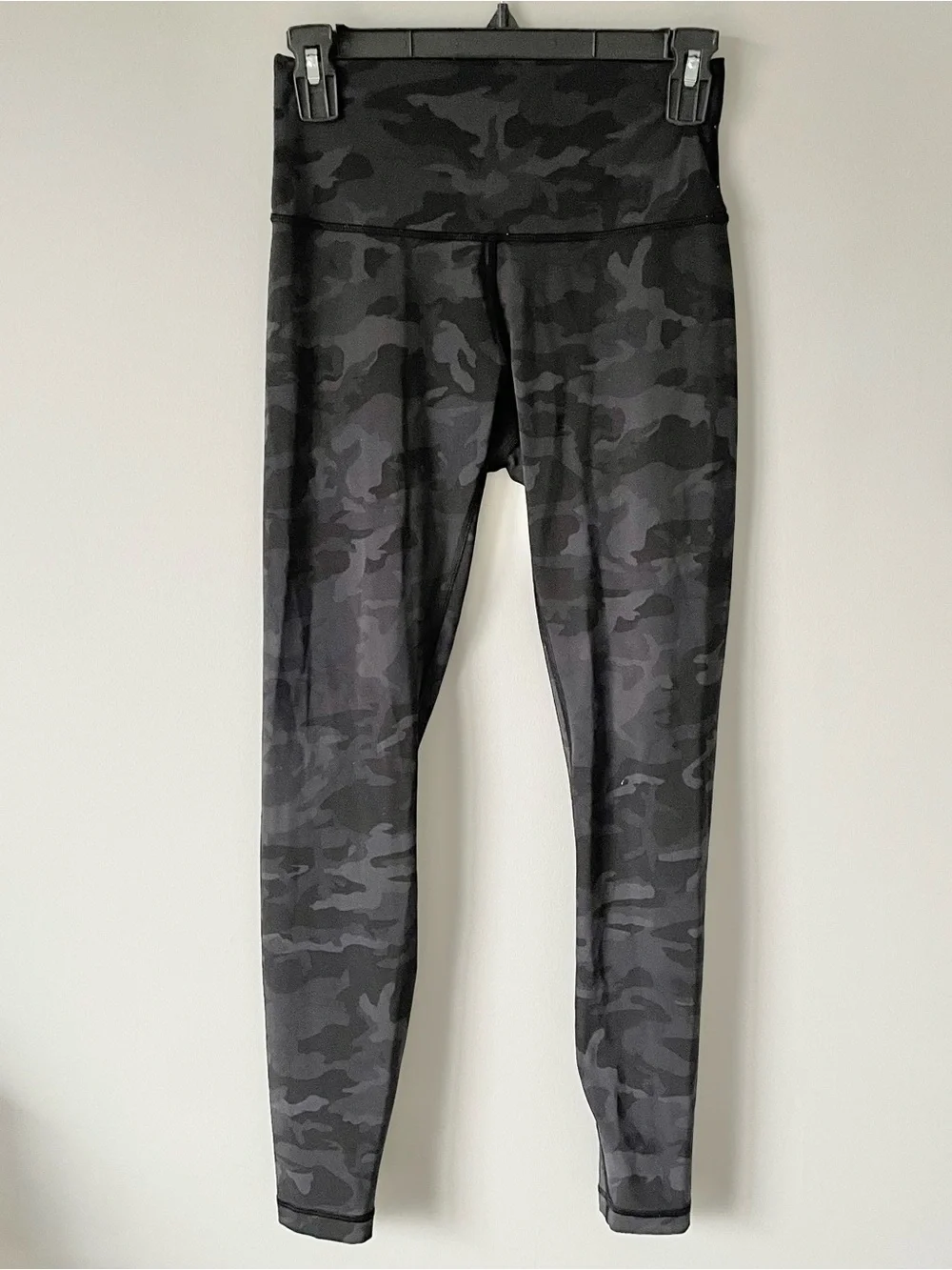 Lululemon Wunder Under Leggings High-Rise 28” Camo Deep Coal Yoga Pants Sz: 6